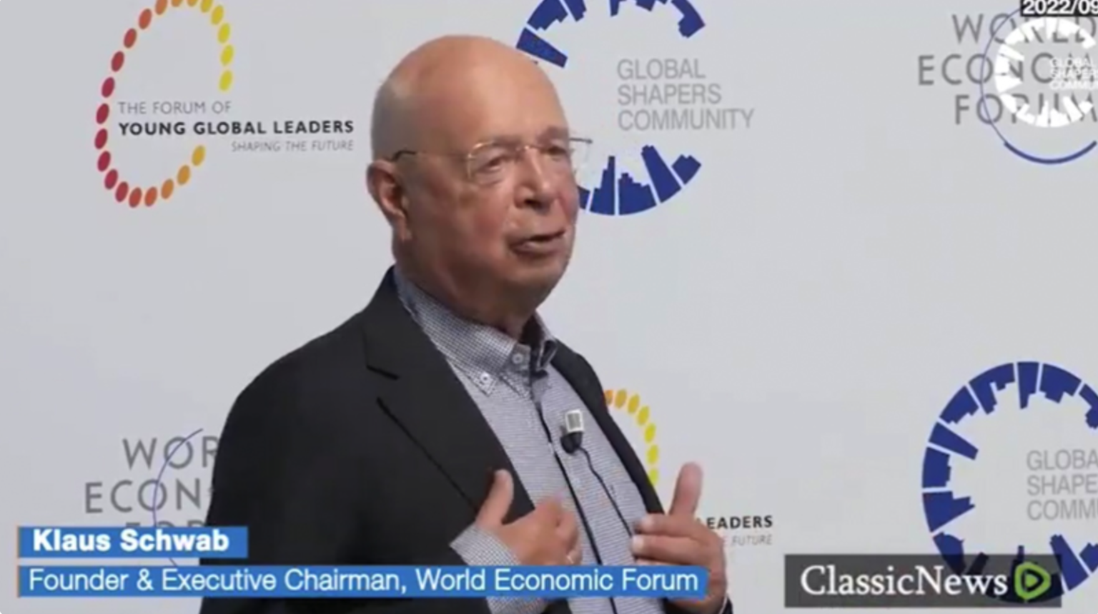 Klaus Schwab Tells WEF Young Global Leaders Their Brains ‘Will Be ...